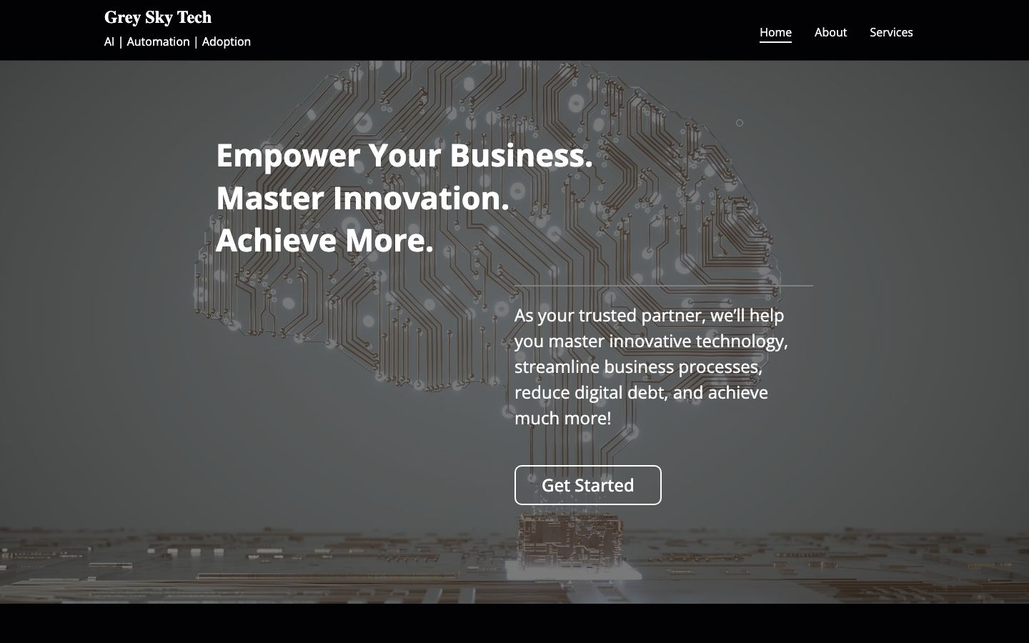 From Landing Page to Full Platform — before redesign